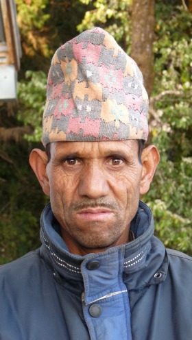 Manoj, one of the nicest coolies on the hillside